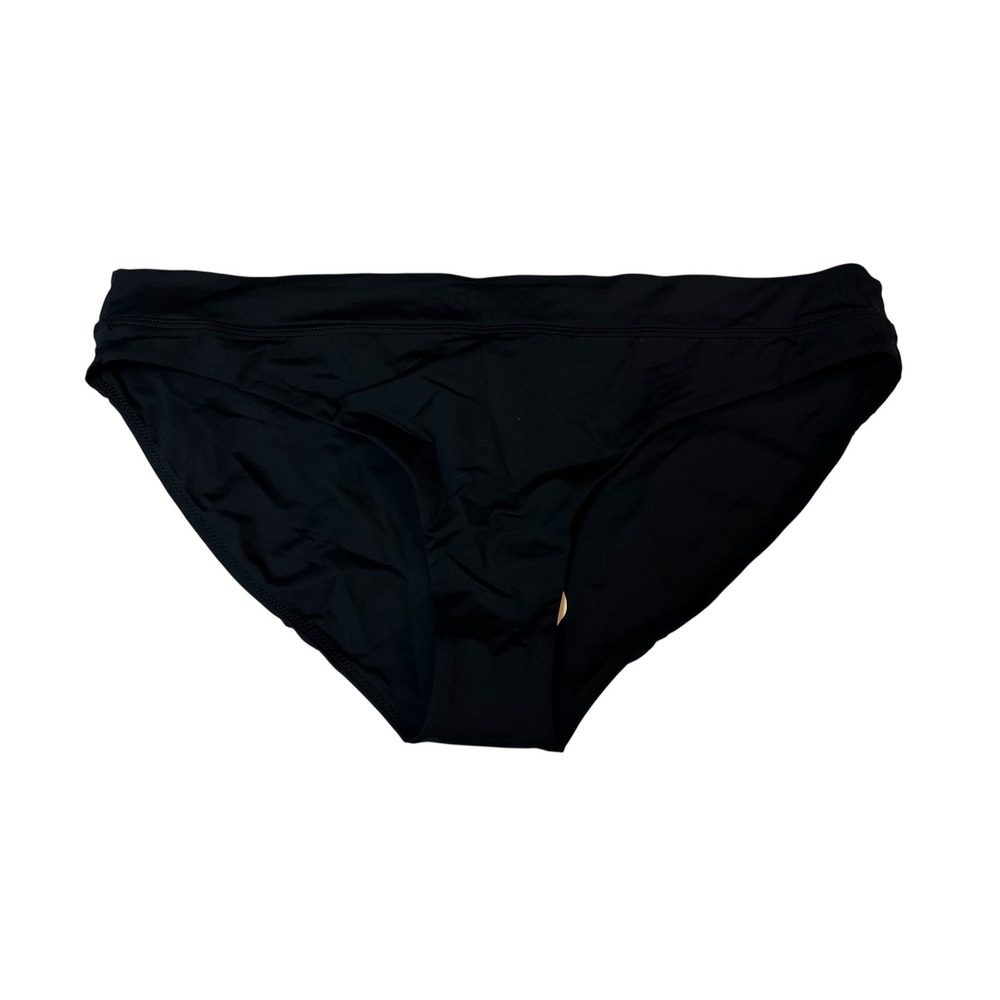 Prana‎ Summer Wave Bottom Bikini Bottoms Black Women's XL Swimsuit New with tags